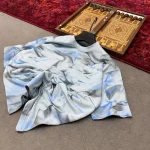تیشرت مردانه دورس دو نخ قواره لش باکسی طرح پیسوله بادی - تصویر 4