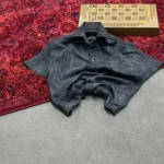 پیراهن مردانه آستین کوتاه پارچه خارجی طرح 3 - تصویر 5