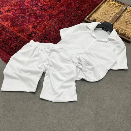 ست پارچه مراکشی پیراهن شلوارک طرح 1