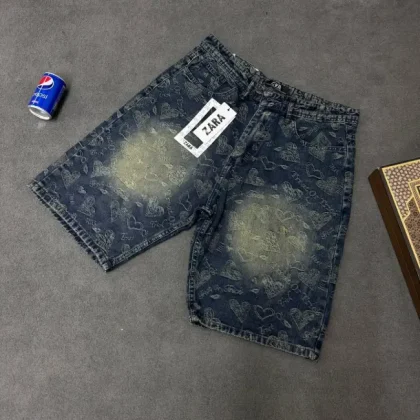 شلوارک جین طرح 3