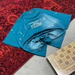 تیشرت دورس دو نخ قواره لش باکسی طرح YZZM