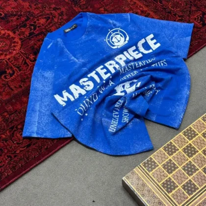 تیشرت مردانه پنبه نخ 28طرح MASTER کد 2