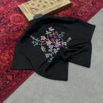 تیشرت مردانه دورس دو نخ  طرح گل michals کد1 - تصویر 2