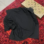 تیشرت مردانه دورس دو نخ قواره لش باکسی بیسیک