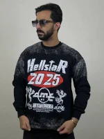 دورس سه نخ یقه گرد داخل کرک قواره لش باکسی طرح HellstaR
