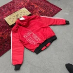 سویشرت داخل خز پارچه مموری طرح آدیداس گلدوزی