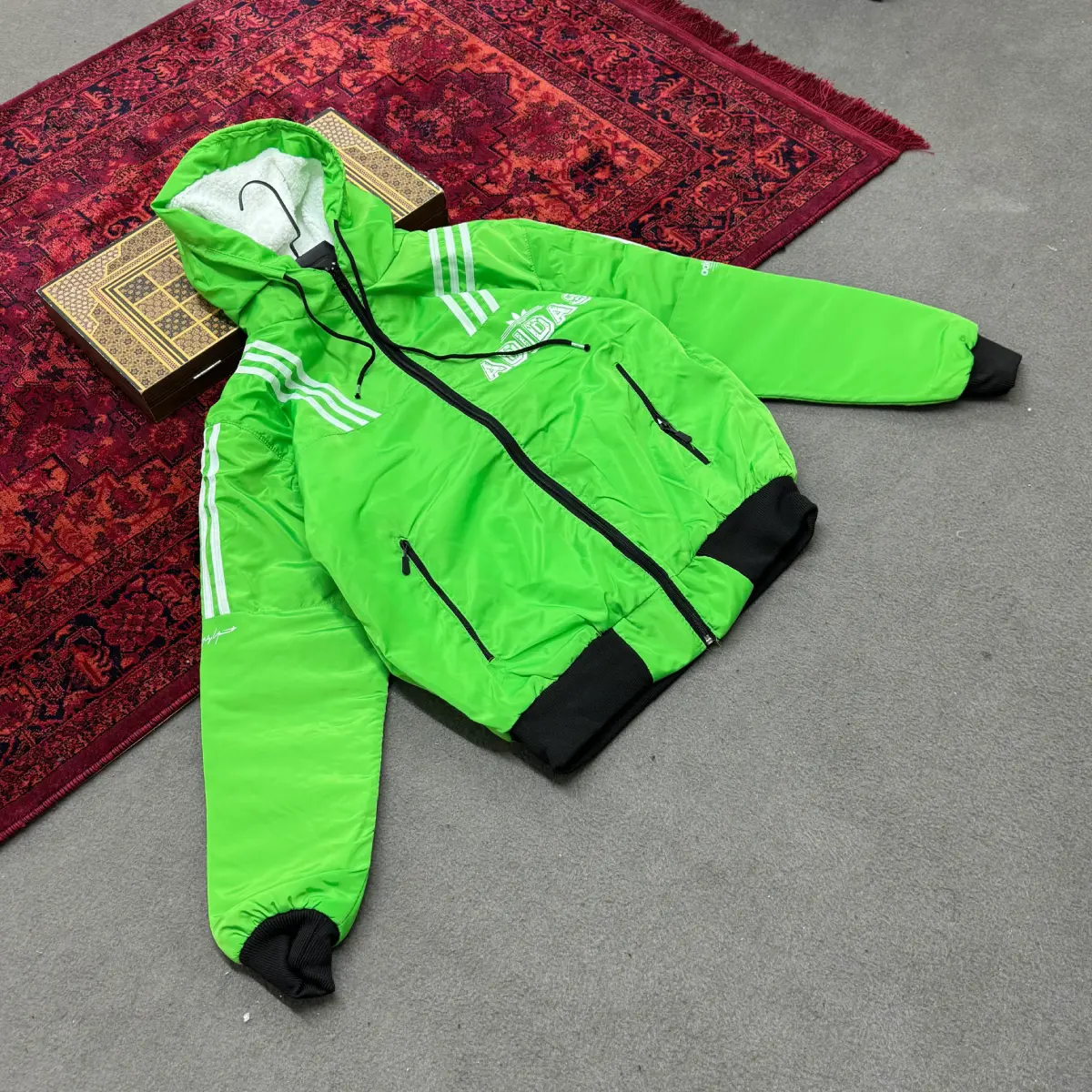 IMG_6916 سویشرت داخل خز پارچه مموری طرح آدیداس FRESH