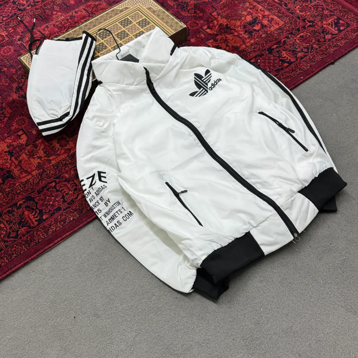 IMG_6936 سویشرت داخل خز پارچه مموری طرح آدیداس YEEZE 3
