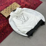 سویشرت داخل خز پارچه مموری طرح Louis Vuitton
