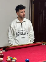 دورس نیم زیپ سه نخ داخل کرک قواره فوق لش باکسی BROKLYN