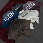 تیشرت مردانه دورس سه نخ قواره لش باکسی ICON 2