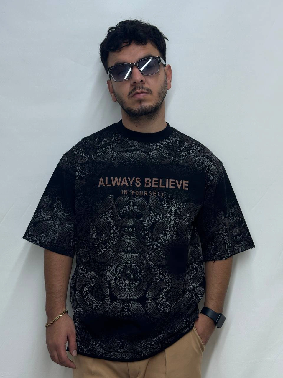 IMG_20251021_115829_357 تیشرت مردانه دورس سه نخ قواره لش باکسی ALWAYS BELIEVE