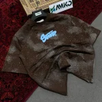 تیشرت مردانه دورس سه نخ قواره لش باکسی .SMD