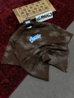 تیشرت مردانه دورس سه نخ قواره لش باکسی .SMD