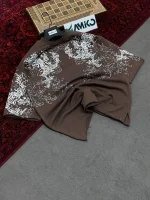 تیشرت مردانه دورس سه نخ گرم بالا قواره لش باکسی ART