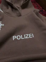 هودی سه نخ داخل کرک گرم بالا قواره لش باکسی POLIZEI BLOOM