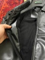 کاپشن چرم قواره باکسی