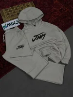 ست بگ گلکسی هودی و شلوار دمپا راسته Jmi