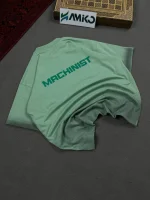 تیشرت مردانه پارچه ماکان قواره لش باکسی MACHINIST