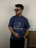 تیشرت مردانه پارچه ماکان قواره لش باکسی FEAR OF GOD