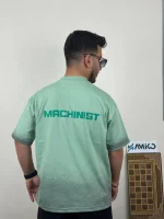 تیشرت مردانه پارچه ماکان قواره لش باکسی MACHINIST