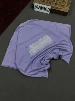 تیشرت مردانه پارچه ماکان قواره لش باکسی CALL ME