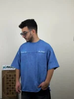 تیشرت مردانه پارچه ماکان قواره لش باکسی CALL ME