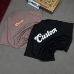 تیشرت مردانه دورس دو نخ قواره لش باکسی Custom