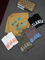 تیشرت مردانه دورس دو نخ قواره لش باکسی ATLANTA