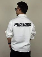 پیراهن آستین بلند مازراتی یقه ساده PEGADOR