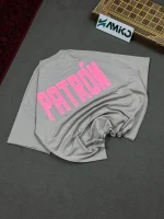 تیشرت مردانه دورس دو نخ قواره لش باکسی PATRON