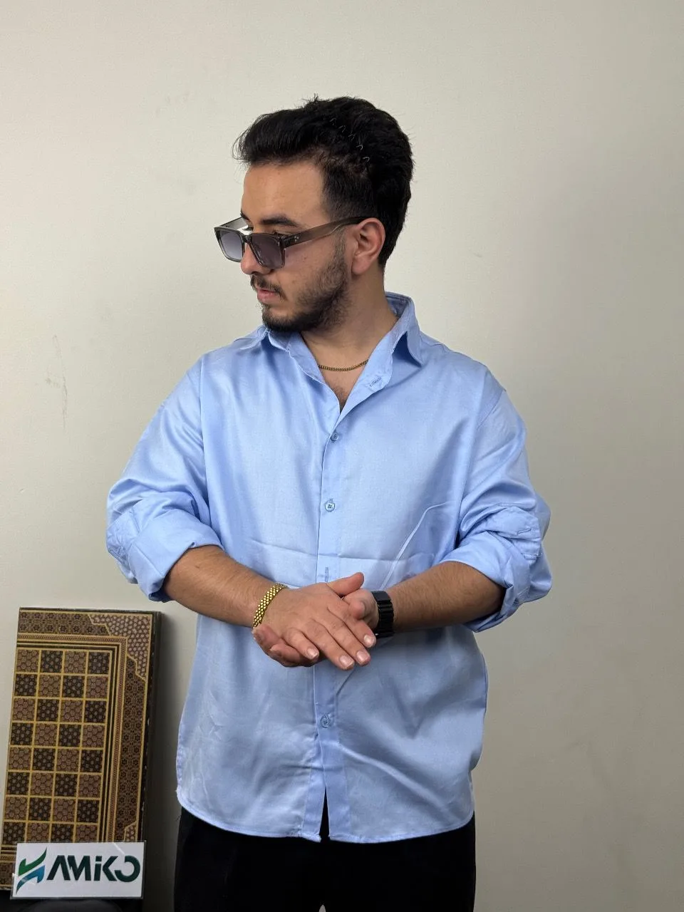 پیراهن آستین بلند لاسیل