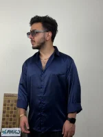 پیراهن آستین بلند ساتن Ramin
