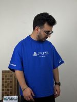 تیشرت مردانه دورس دو نخ قواره لش باکسی PS5