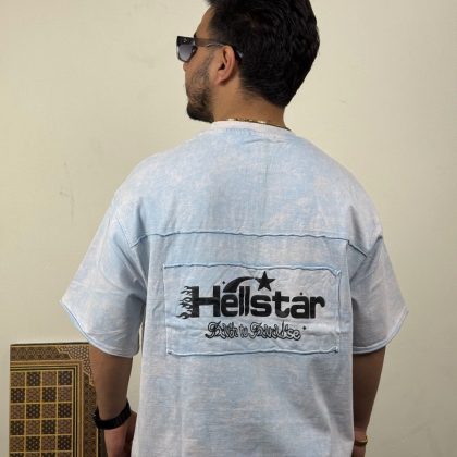 تیشرت مردانه ماکان سنگشور قواره لش باکسی Hellstar