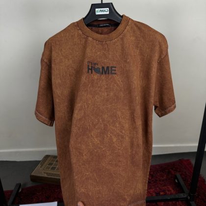 تیشرت مردانه ماکان سنگشور قواره باکسی R HOME