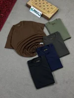 تیشرت یقه گرد مراکشی مدل 4