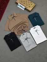 تیشرت نیم زیپ مراکشی مدل 6