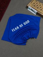 تیشرت مردانه ماکان آستین رگلان قواره باکسی fear of god