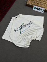 تیشرت مردانه دورس دو نخ قواره لش باکسی Black orchid