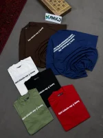 تیشرت مردانه پنبه قواره لش باکسی depict